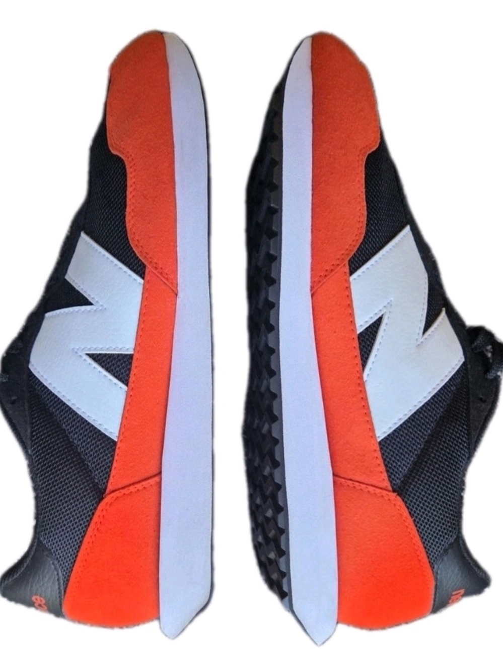 New Balance 237 Orange Black Neo Flame LowTop Sneakers US Men's Size 12 - Picture 8 of 14